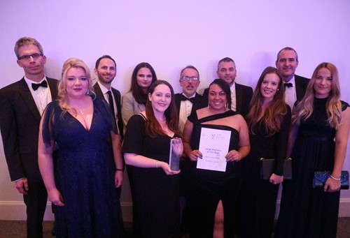 Rapidrop Global are winners at the Peterborough Telegraph Business Excellence Awards