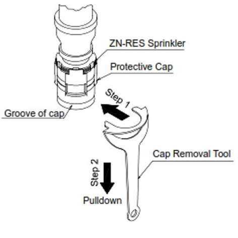 Rapidrop Cap Removal Tool for RD100 & RD200 Sprinkler Heads Line Drawing LR.jpg