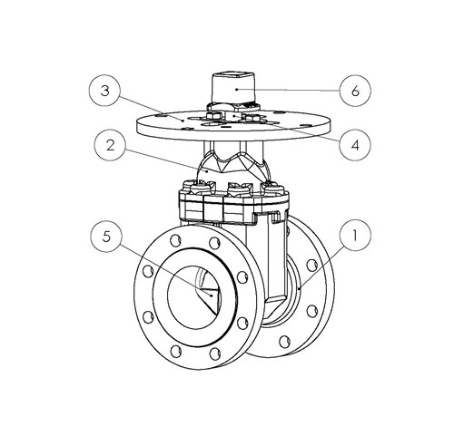 Rapidrop RD114.1FF NRS PIV BS5163 Gate Valve (Flanged) spec
