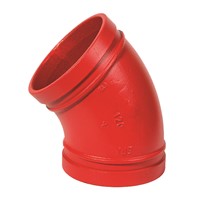 120 Grooved 45º Elbow