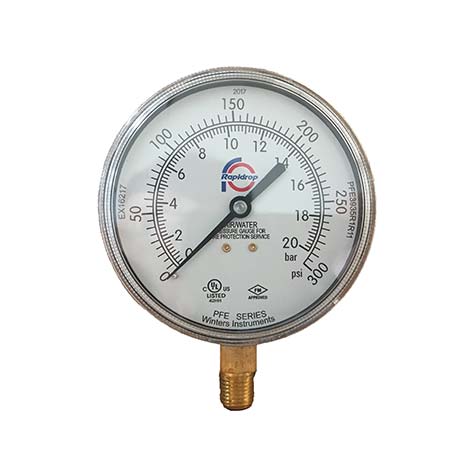 Sprinkler Pressure Gauge Model PFE