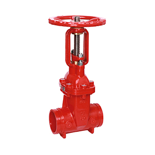 113GG OS&Y Resilient Wedge Grooved Gate Valve
