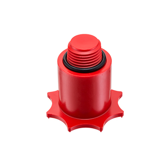 Red HDPE Test Plug