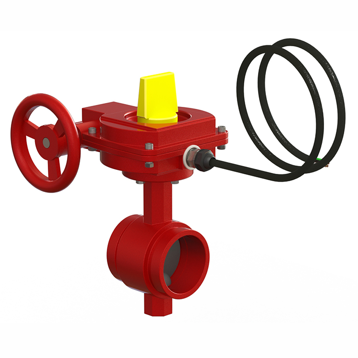 High Pressure Grooved Butterfly Valve