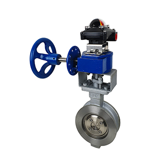 Cast Steel Wafer Butterfly Valve