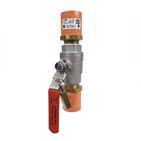 Lockable Isolation Valve with CPVC Adaptors