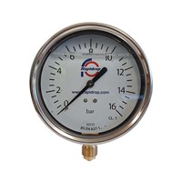 Rapidrop Glycerine Filled Pressure Gauge