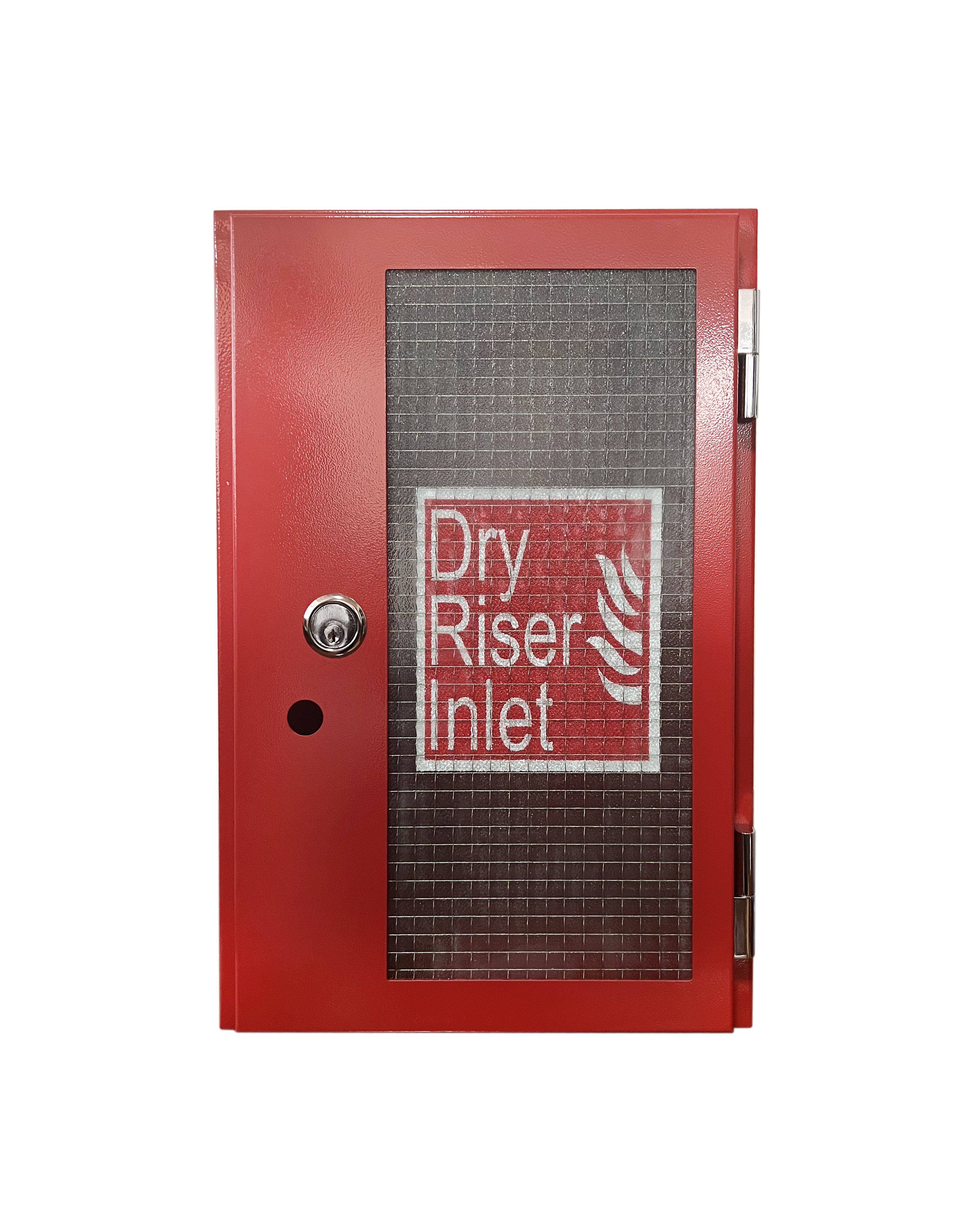 10.62 Vertical Surface Mounted Dry Riser Inlet Cabinet (Red)