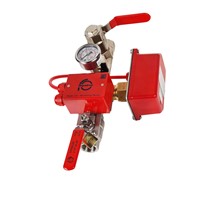 Monitored Residential Riser Valve with Model 120 Ball Valve