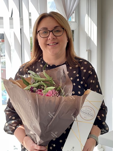 Hayley McKernan celebrates 25 years of service with Rapidrop Global